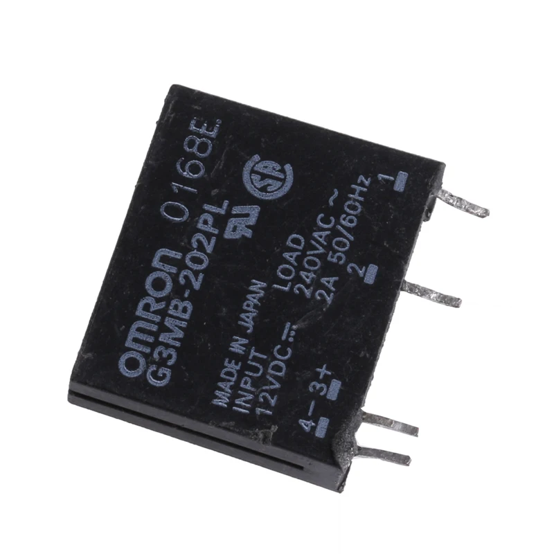 Твердотельные реле G3MB-202PL DC-AC PCB SSR In 12V DC Out 240V AC 2A