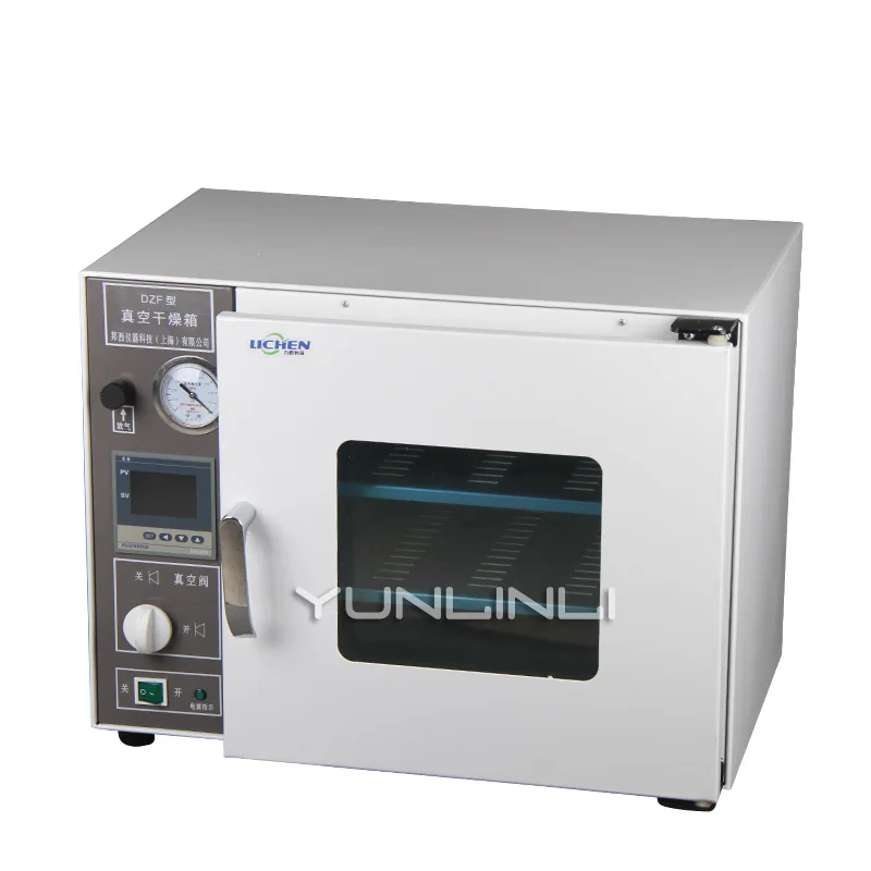 Вакуумная сушильная печь шкаф небольшой промышленный цифровой дисплей сушильный карбинет для лабораторной экстракции DZF-6020A