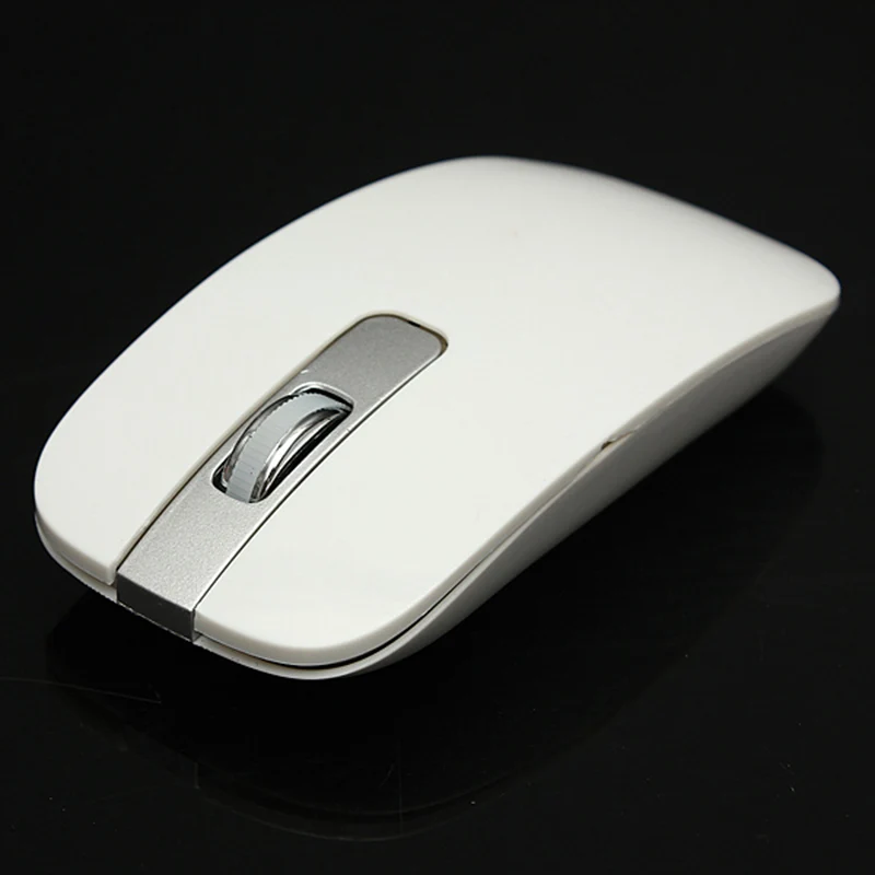  2.4G Wireless Optical Keyboard + Mouse USB Receiver Kit with Keyboard Cover for PC White