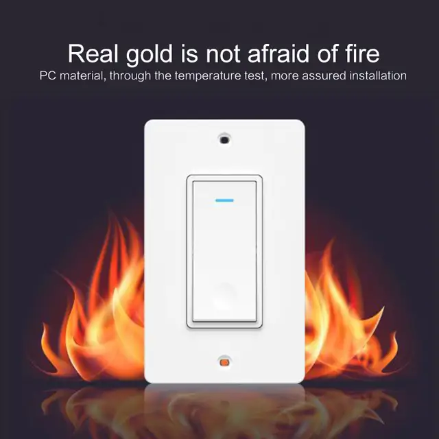 Professional Mobile App Wi Fi Smart Light Switch Wireless Remote