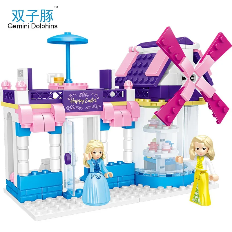 

Princess Series 731PCS Princess Windsor Castle Building Blocks Bricks Compatible Legoing 41148 Toys for Children girl gift