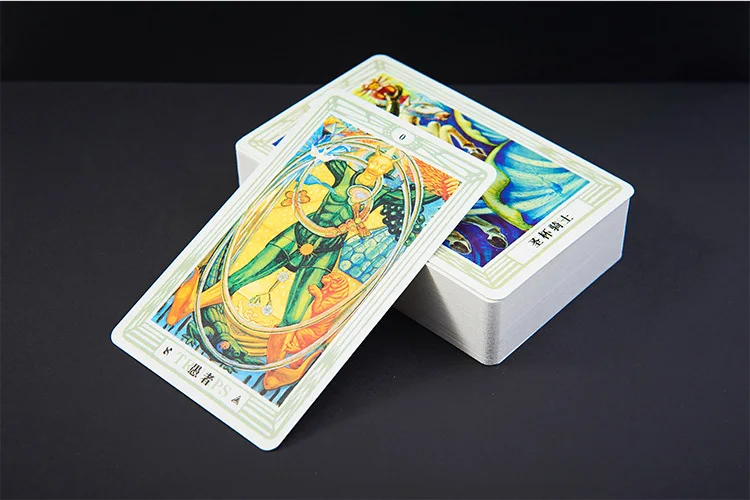 THOTH tarot cards Высококачественная карточка Таро с красочной коробкой карточная игра