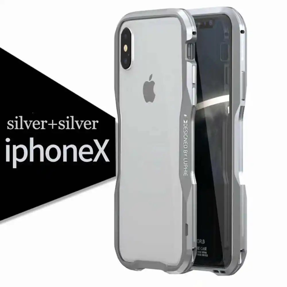 New High Quality Luxury Original Aluminum Metal Bumper For iphone X