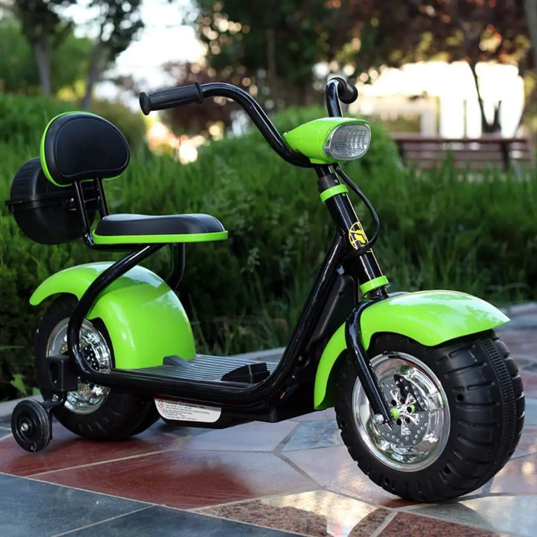Детский мотоцикл с электроприводом для детей 2-5-8 лет, балансировочный автомобиль для мальчиков и девочек, игрушечный балансировочный велосипед