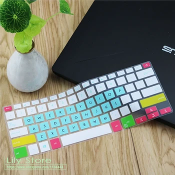 

For 13.3" ASUS ZenBook U3100 ZenBook TP461 UX331 VivoBook S406UA Notebook PC (US Layout) Laptop Keyboard Cover Protector