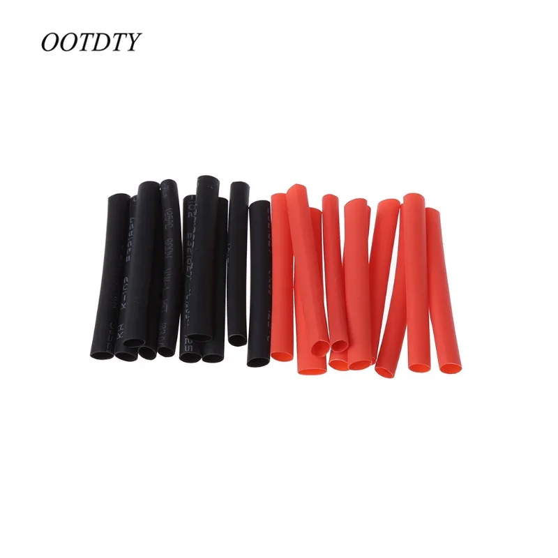 

OOTDTY 70 Pcs 7 Colors 3.0mm Heat Shrink Tube Retardant Polyolefins 2:1 Tubing Wrap Sleeve Kit