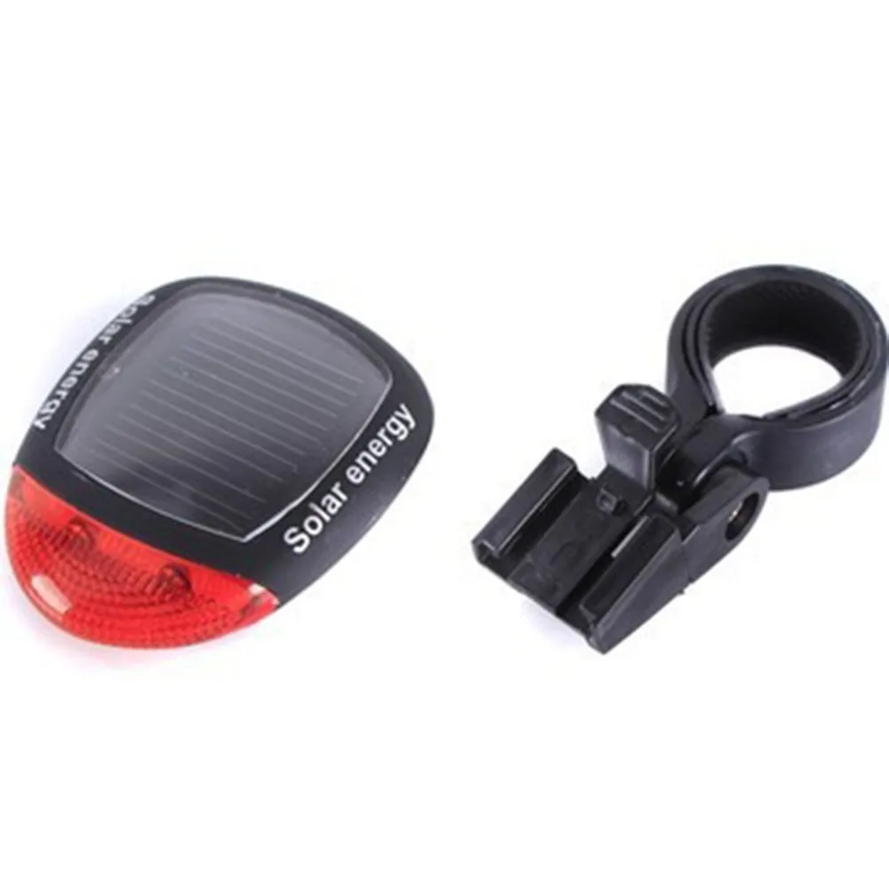 High Bright Solar Powered Bike Light Bicycle Taillight Waterproof LED Cycling Bicycle Night Safety Rear Light Back Lamp Hot Sale