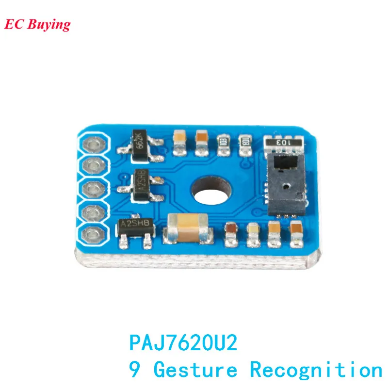 PAJ7620U2 модуль датчика распознавания жестов DIY IIC I2C 9 плата для Arduino электронный