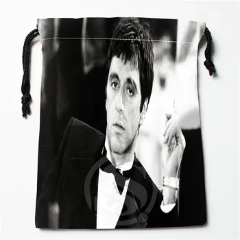 

J&w26 New Al Pacino Custom Printed receive Bag Compression Type drawstring bags size 18X22cm W725&JYb26