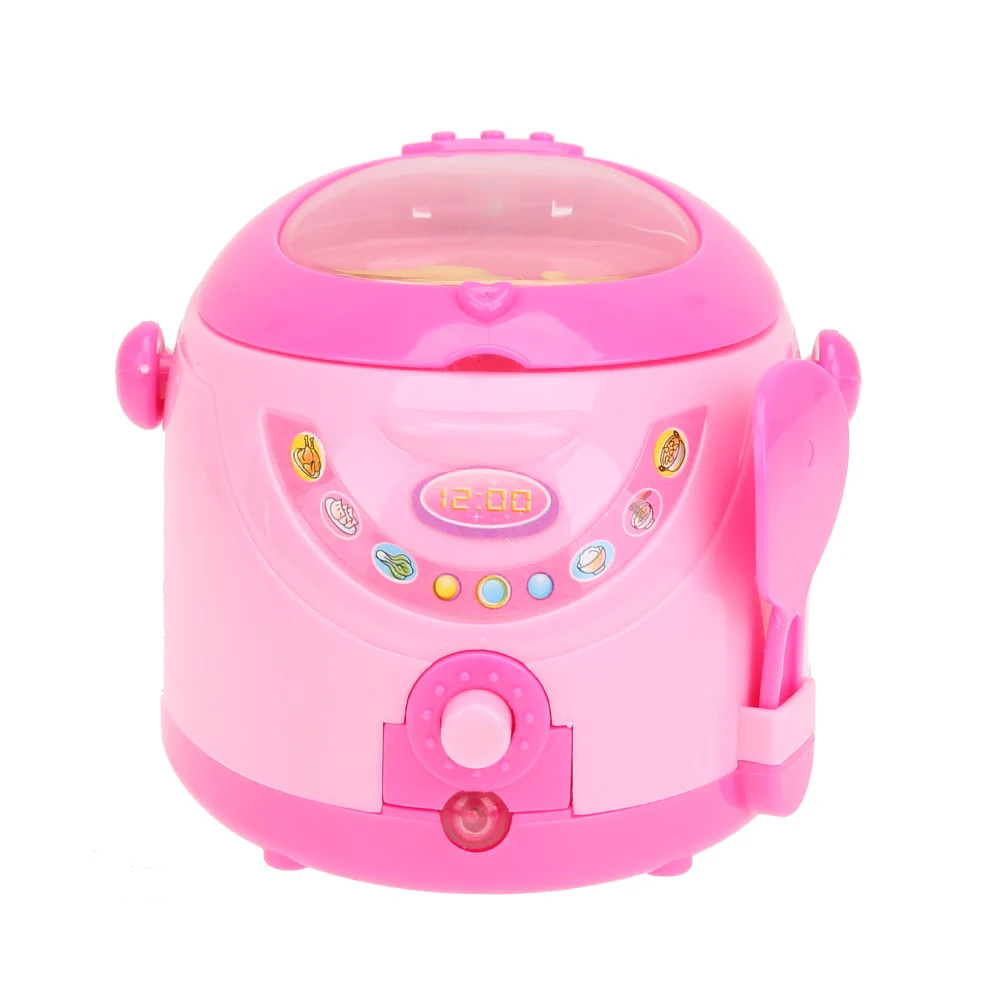 Mini Simulation Kitchen Toys Kids Children Play House Toy Electric Cooker Furniture Kitchen Puzzle Toys