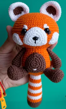 

crochet toys amigurumi bear model number w4105
