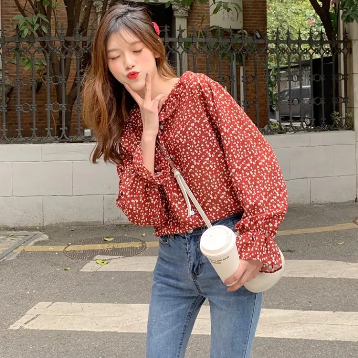 

Cheap wholesale 2019 new Spring Summer Autumn Hot selling women's fashion casual ladies work Shirts FP239