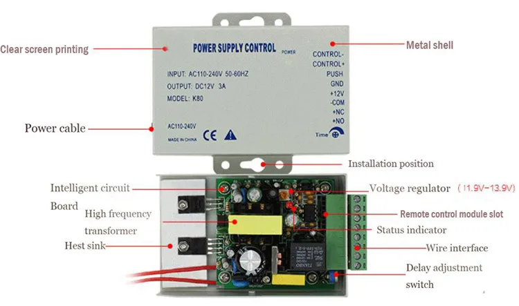 Видеодомофон 10 "цветной монитор Клавиатура RFID домофон с камерой видеофон + беспроводной пульт дистанционного управления домофон для