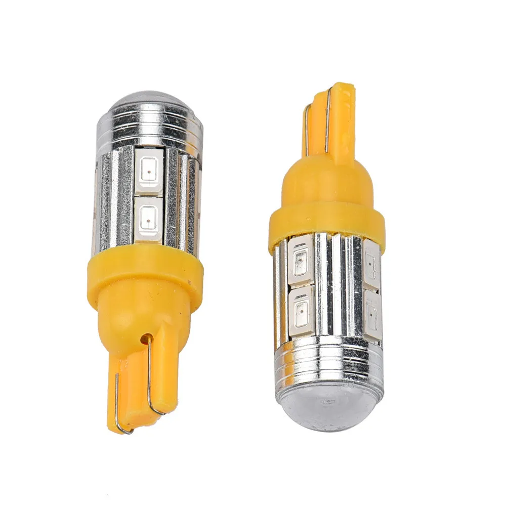 Автомобильный Автомобиль 2x T10 158 194 168 W5W 5730 10 smd Светодиодная лампа для автомобиля