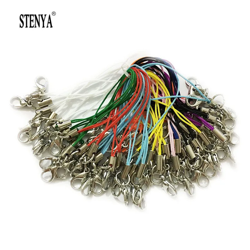 Stenya застежка-карабин, прыгающие кольца, чехол для мобильного телефона, ремешок Лариат, брелок, кольцо для ключей, струны, подвески, ювелирное изделие, соединитель