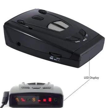 

Best Anti Laser Car Radar Detector STR535 Russian Version 16 Full Brand VGR-2 LED Display X K NK Ku Ka Laser Strelka