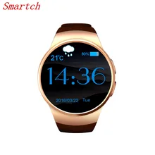 Smartch KW18 Smart Watch Android IOS Heart Rate Bluetooth NFC TF SIM Card Smartwatch for IOS