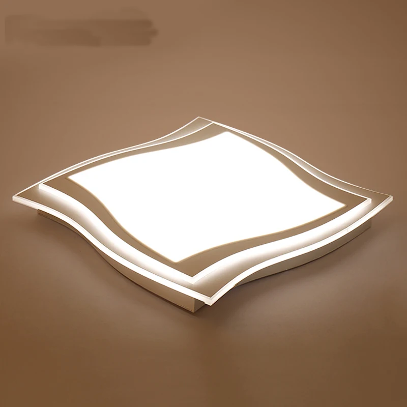 

Nordic simplicity of modern creativity Led ceiling lights plafond lamp for home living room lights ceiling light fixture square