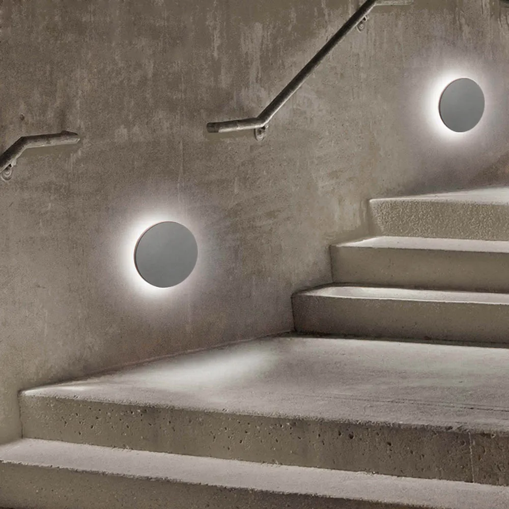 

Nordic Vintage 3D Moon Eclipse LED Wall Lamp Bedside Light Bedroom Living Room Aisle Porch Sconce Light Fixture Wall Decor Art