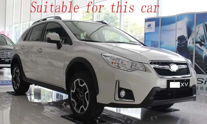 Для Subaru XV 2013- из нержавеющей стали задние накладки для порогов автомобиля крышка литьевая гарнитура