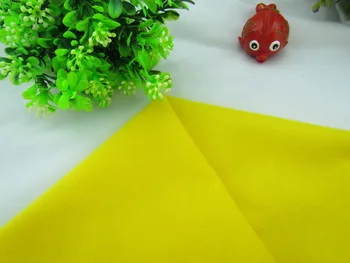 

9279# Golden Yellow Loop Fleece fabric can stick by Magic tape/DIY patchwork Stuffed toys sofa brushed velboa velvet(1 meter)