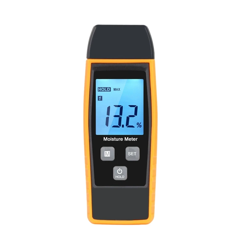 

Handheld Mini Moisture Meter Digital Lcd Lumber Damp Meter Wood Moisture Detector Humidity Tester For Timber Wood Drywall