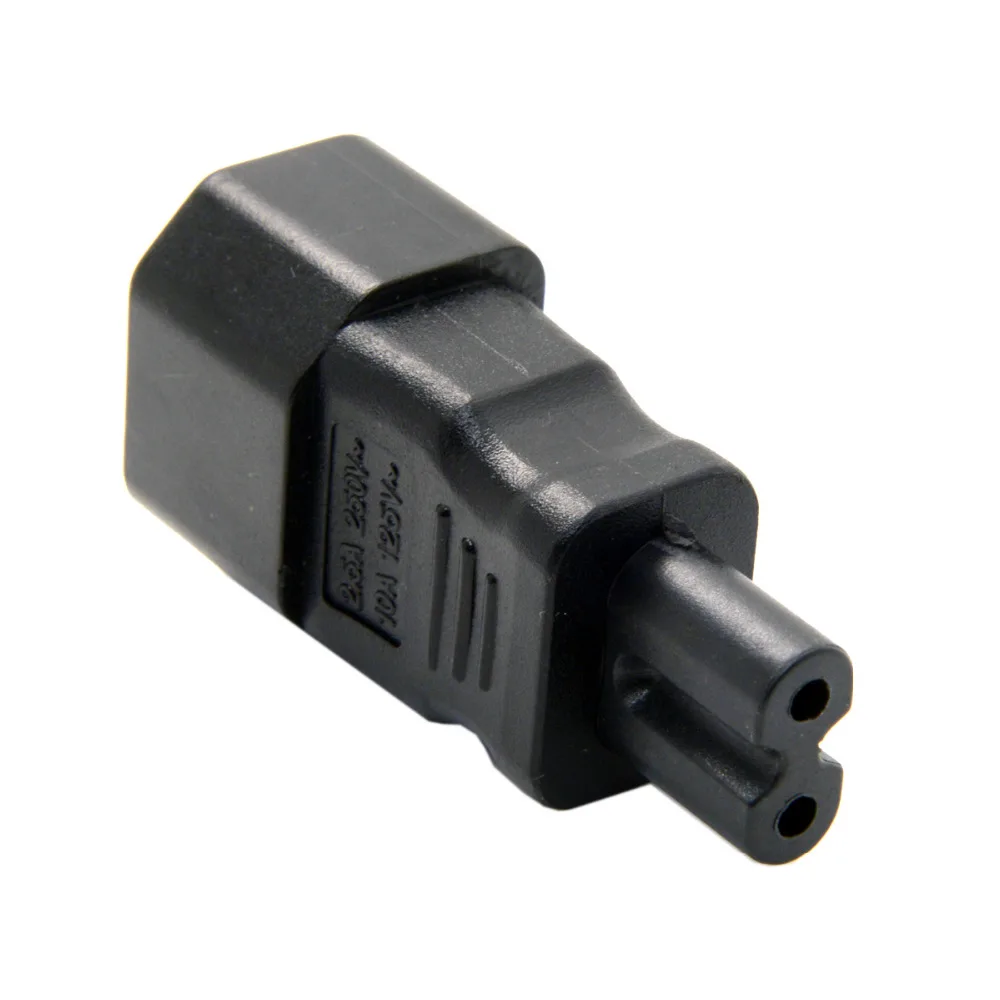 

CYDZ UL Approved Standard Molded IEC 320 C14 Socket to IEC C7 Plug AC Power Adapter Set