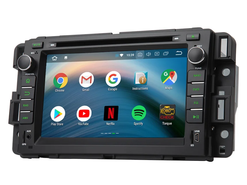 Discount 7" Android 8.0 Oreo OS Car DVD Multimedia Navigation GPS Radio for Buick Enclave 2008-2012 with Split Screen Mode Support 3