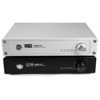 

Yulong SABRE D18 32bit / 500kHz DAC ESS9018 DAC Digital Signal Optical Coaxial AES/EBU Balanced Decorder