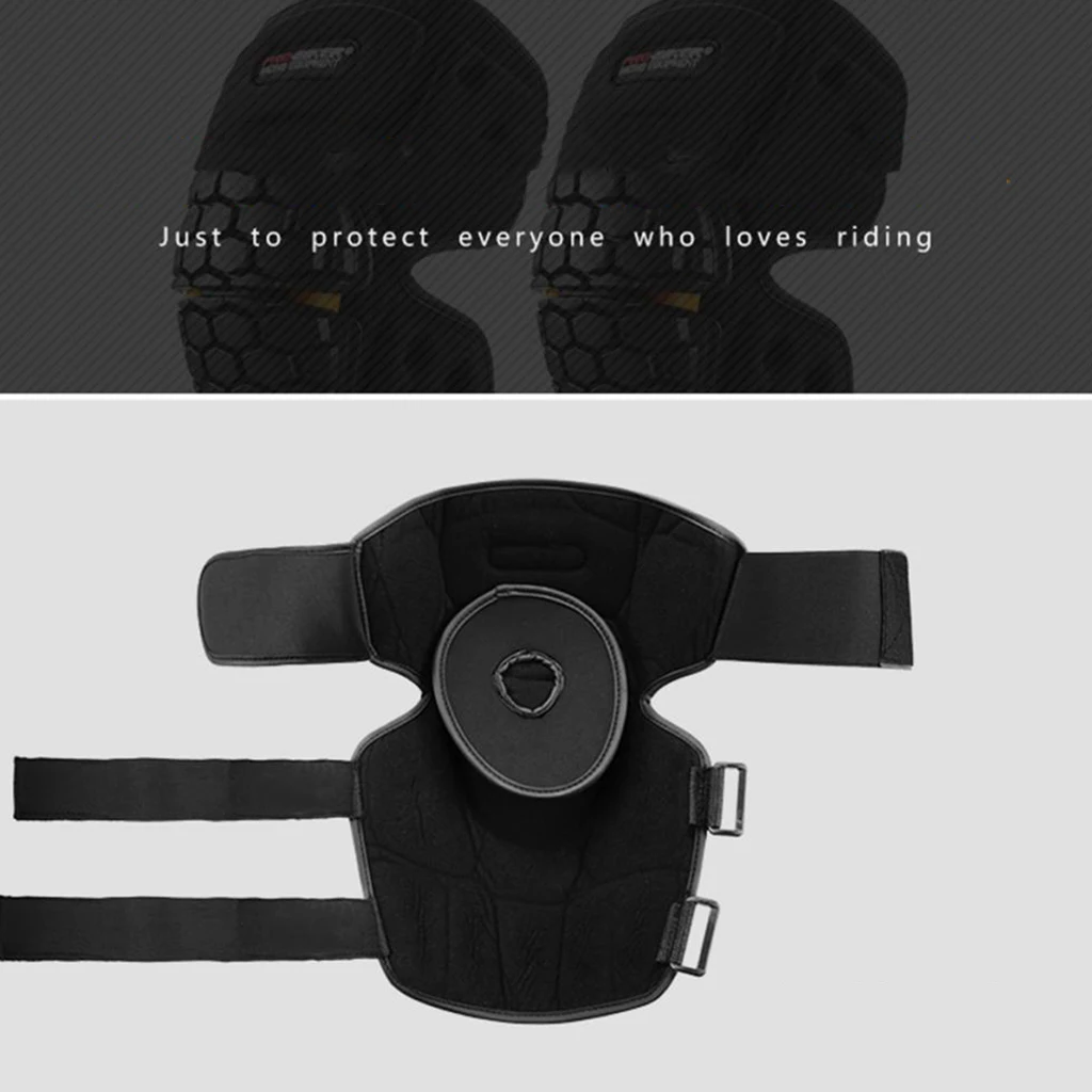 Comfortable Adjustable Motorcycle Knee Pads Guards High Intensity Motorcycle Knee Protectors Motocross Pad Armour knee Guard