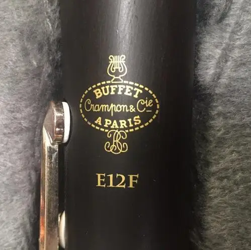 

Brand New Buffet Crampon Paris Student Ebony Bb Clarinet E12F Professional Buffet Clarinet Mouthpiece Accessories Case