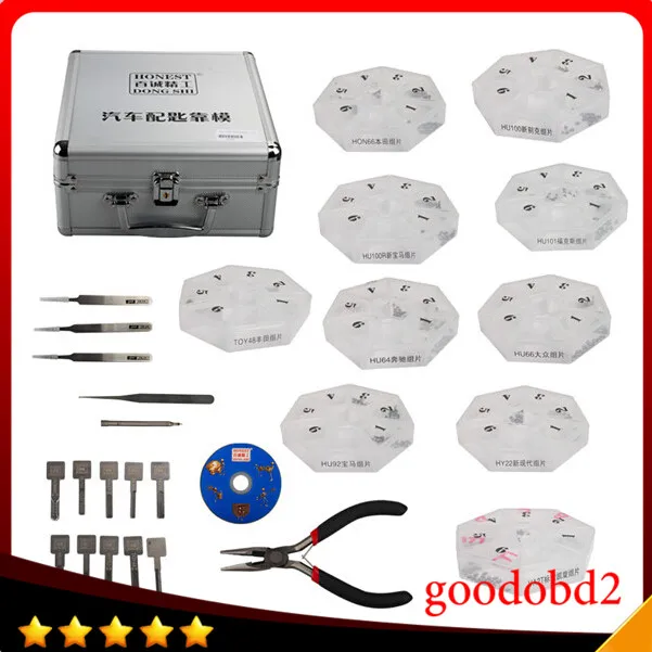

car repair tool 10 Types Locksmith Honest Key Mould For Car Auto Key Profile Modeling Duplicating for DIY Tool
