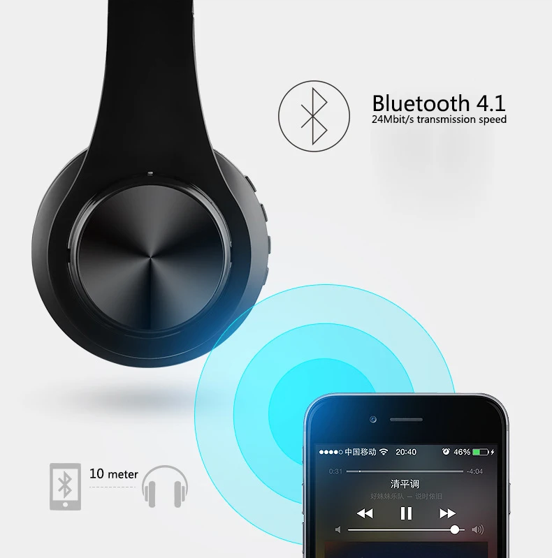 hyperguider wireless headphone bluetooth AUX (9)