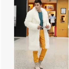 Известный бренд Для мужчин плюс Размеры искусственной норки Мех животных пальто 4 цвета модные тонкие Размеры S/3XL Фирменная Новинка Меховая куртка Повседневное пальто верхняя одежда j447