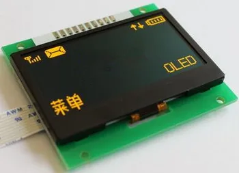

2.4 inch 10PIN Yellow OLED Module SSD1309 Drive IC128*64 SPI Interface 3.3V