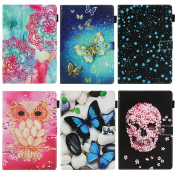 

M3 Lite 10 Case Butterfly Shantou Print PU Leather Stand Tablet Cover Case For Huawei MediaPad M3 Lite 10 (10.1 Inch) Tablet #S