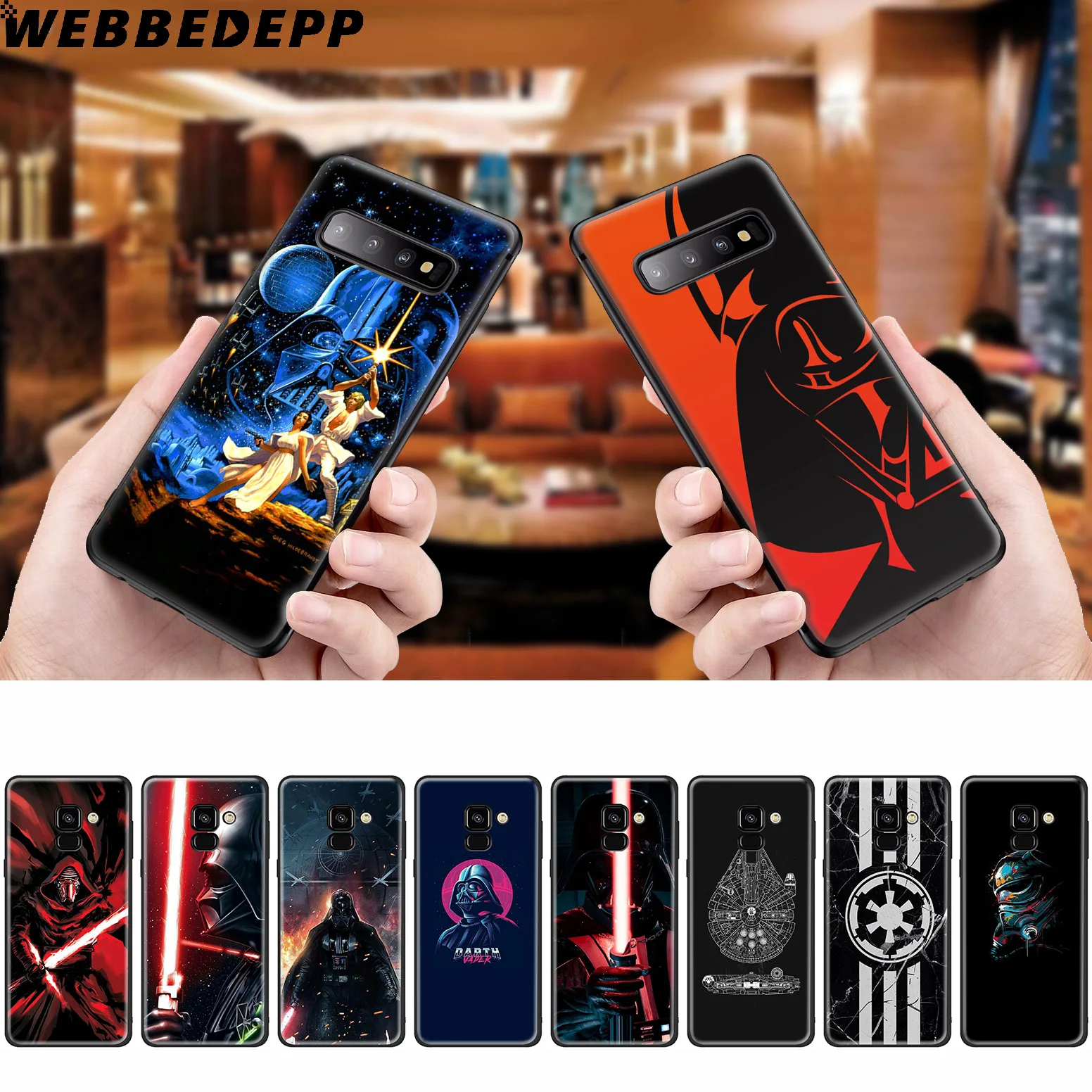 

WEBBEDEPP Star Wars Star Funny Silicone Case for Samsung Galaxy A3 A5 A6 A7 A8 A9 A10 A20 A30 A40 A50 A70 M10 M20 M30