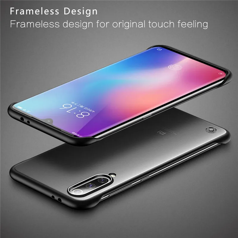 USLION ультра тонкий безрамный чехол для телефона Xiaomi 9 SE 8 Explorer Redmi K20 Pro Прозрачный