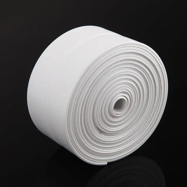 1 ROLL PVC Materiaal Keuken Badkamer Muur Afdichtingstape ... 1 ROLL PVC Materiaal Keuken Badkamer Muur Afdichtingstape ...