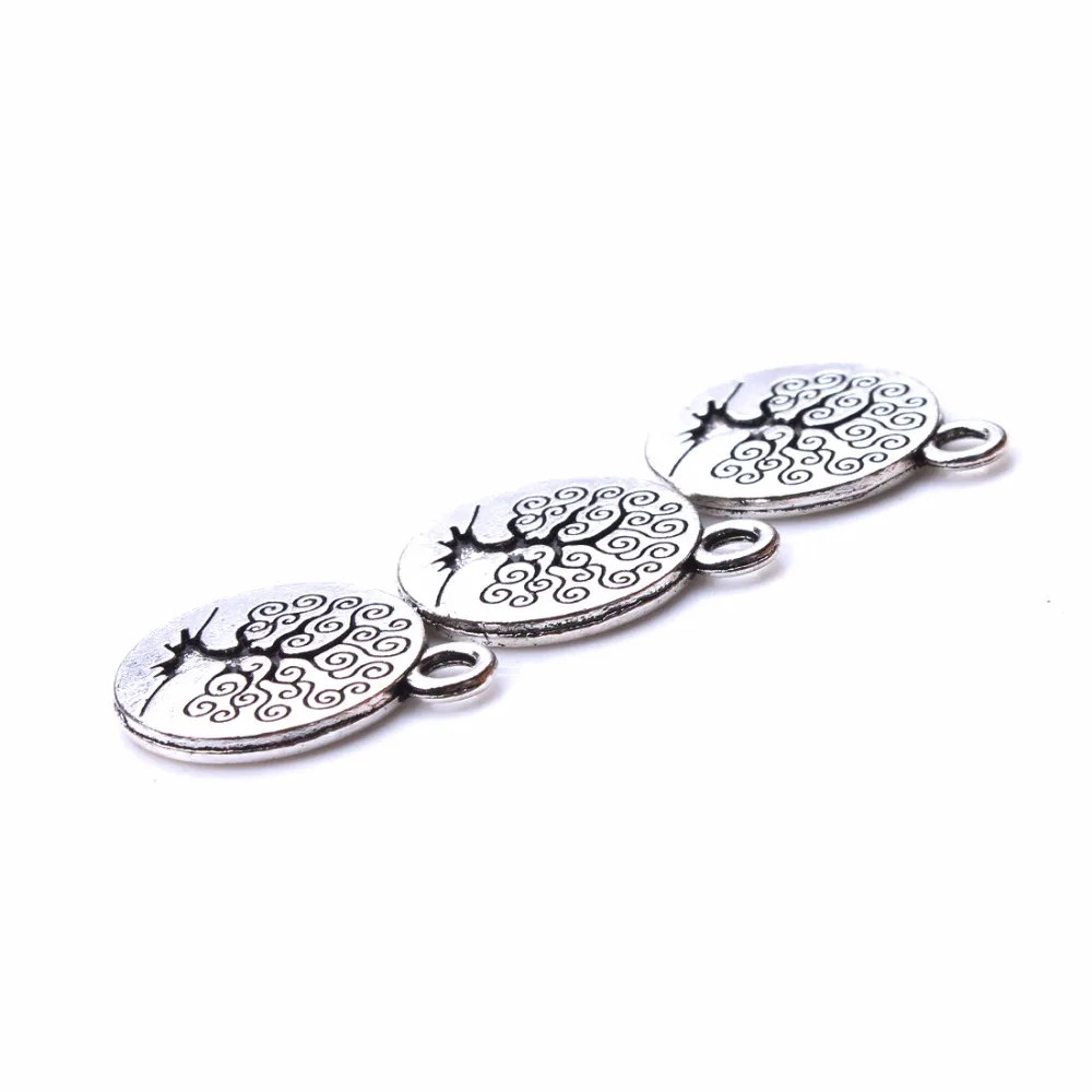 10pc-lot-18-15mm-Family-Tree-Life-Connector-Charms-Antique-Silver-Tone-Leaf-Cutouts-for-women (2)