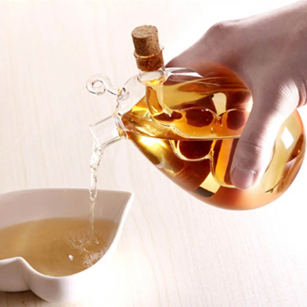 Креативные антипротекающие масляные горшки стеклянные приправы закрытые