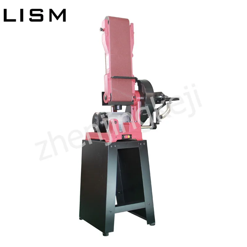 

Flat Polishing Machine Small Belt Machine Desktop Woodworking Sander Vertical Plug-in Multi-angle Adjustment Induction Motor