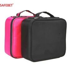

SAFEBET Brand Fashion multifunction Waterproof Nylon Makeup Bag Professional Travel Portable Organizer Necessaries Makeup bag