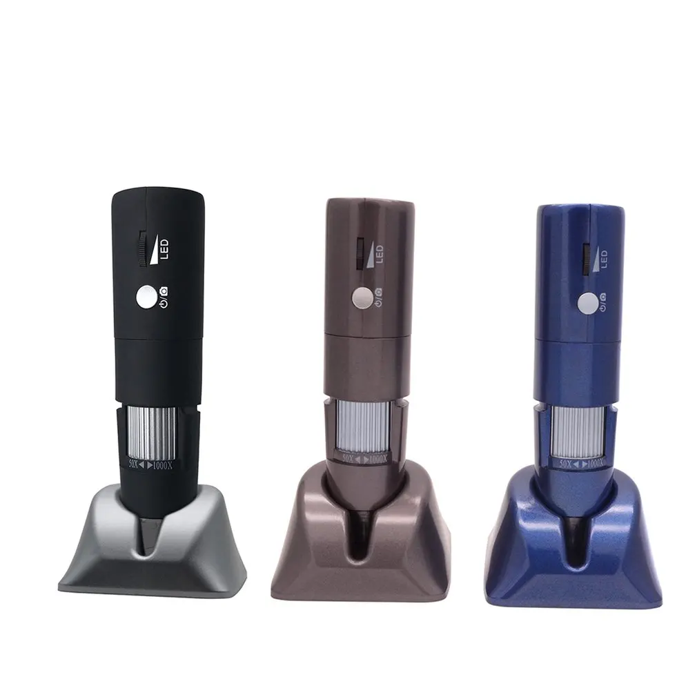 

Black/Coffee/BlueMini Microscope Camera Compatible for Android,Mac,Window,Linux LCD Digital Microscope 1000X Digital Zoom