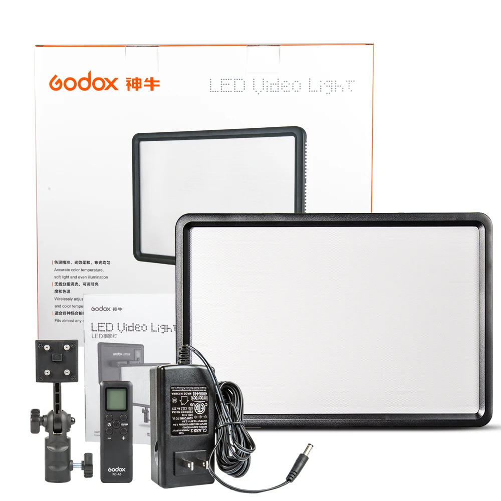 Godox LEDP-260C Portable Dimmable 260 LED Video Light with Adjustable Color Temperature 3300K-5600K for DSLR Camera Camcorder (16)