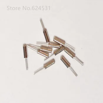 

10pcs Tuning fork type columnar crystal 2*6 206 crystal Cylindrical crystal 32K 32KHZ 32.000KHZ resonator