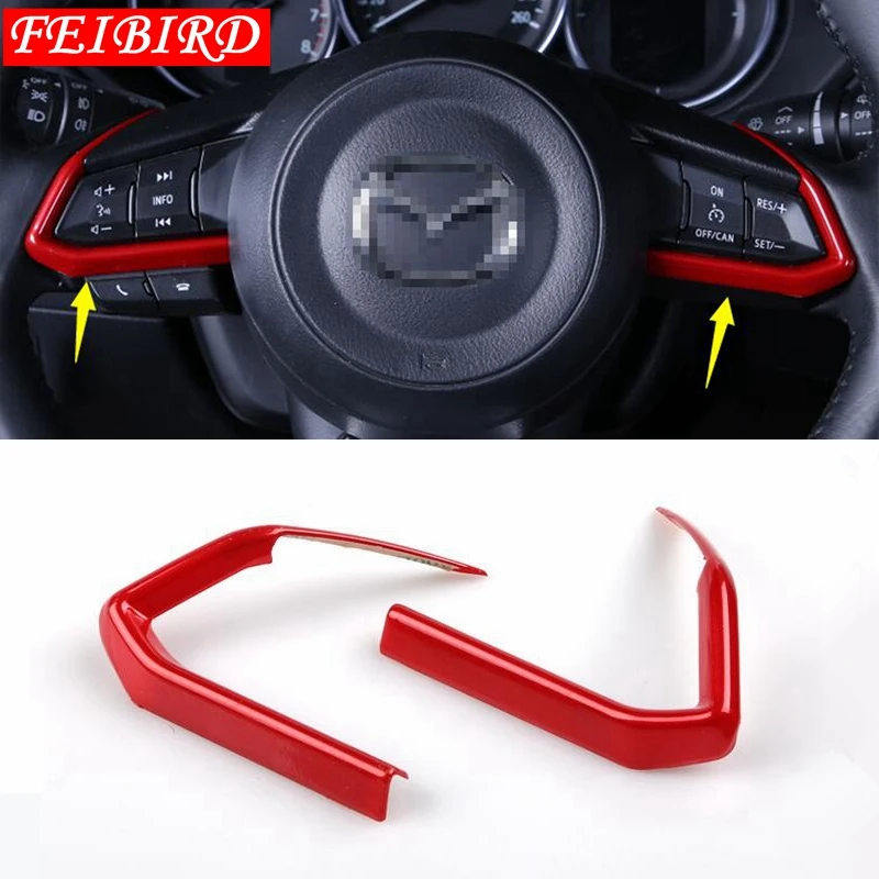 Steel Door Sill Scuff Plate Protector for 2015-2017 Mazda 2 DEMIO Hatchback
