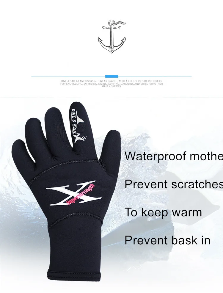 2 MM Neoprene Skid-prova À Prova D'