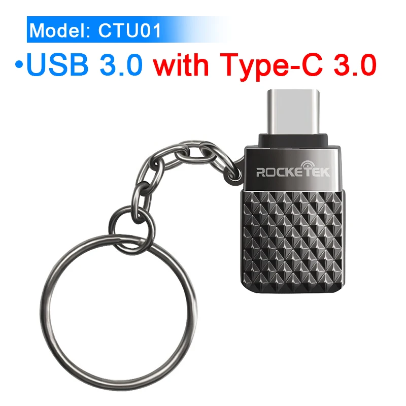 USB 3.0 Rocketek USB 3,0 2,0-type c OTG адаптер Alu mi um аксессуары для телефонов разъем для One plus 6 5 Xiaomi mi 8 huawei - Цвет: USB 3.0