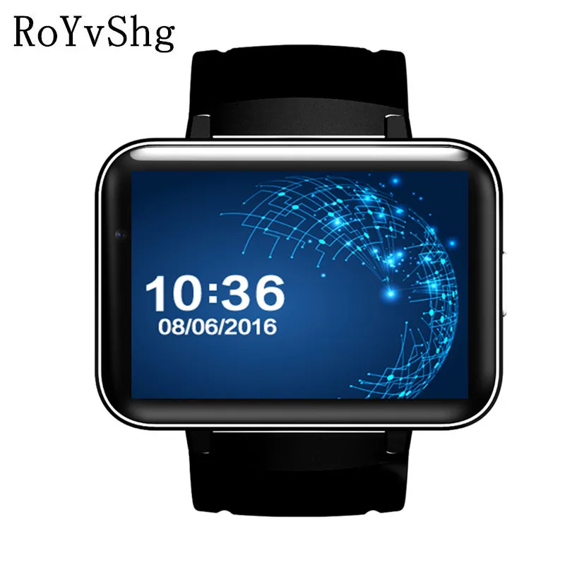

DM98 Smart watch MTK6572 Dual core 2.2 inch HD IPS LED Screen 900mAh Battery 512MB Ram 4GB Rom Android 4.4 OS PK M5 S99A